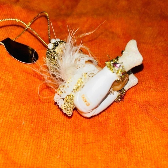 Nwt Ashton-Drake Galleries Blessings Of Love Snow Angels Christmas Ornament - Picture 6 of 7